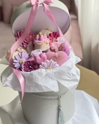 Candle Flowers Gift Box- Eco Friendly Luxury Candles