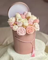 Scented Flower Bouquet Candle- Floral bouquet candle