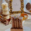 Handmade Book-Shaped Candle – Eco Soy Wax, Gift-Boxed