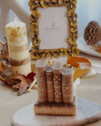 Handmade Book-Shaped Candle – Eco Soy Wax, Gift-Boxed