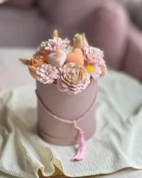 "Floral Harmony" Soy Wax & Dried Flower Gift Box