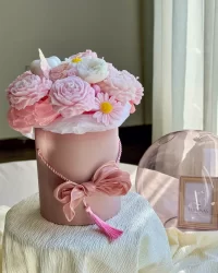 "Scented Blossoms" – Artistic Soy Wax & Dried Flower Box