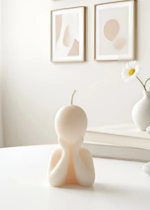 Relaxing Soy Candle — Calm Expression Design
