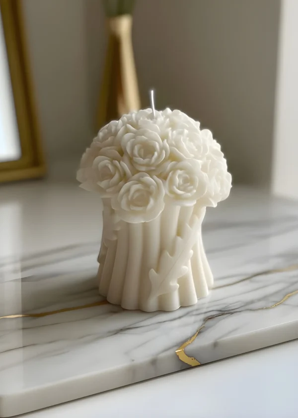 Handmade Bouquet Candle| Custom Scented Handmade Bouquet Candle