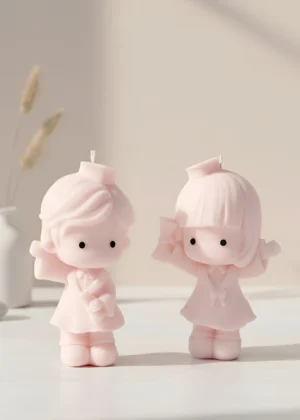 Graduation Gift Boy and Girl Candle, Cute Graduate Soy Candles